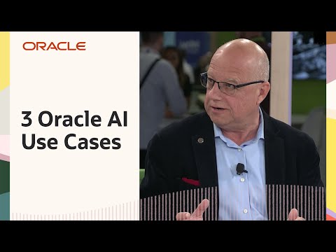 Oracle TV CloudWorld 2024: 3 Oracle AI Use Cases