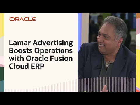 Oracle TV CloudWorld 2024: Lamar Advertising Automates Finance Ops with Oracle Fusion Cloud ERP + AI