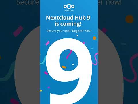 Nextcloud Hub 9 – coming Sept 14th! #nextcloud #cloud #technology