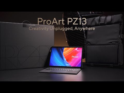 ProArt PZ13 Unboxing Video | Creativity Unplugged, Anywhere with Copilot+ PC​