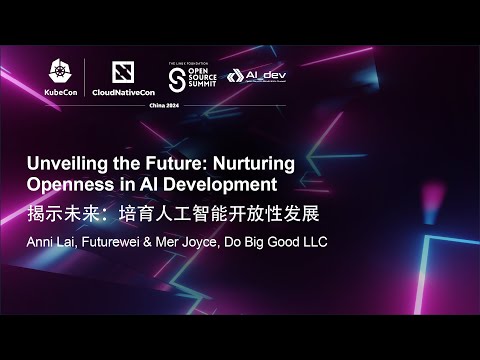 Unveiling the Future: Nurturing Openness in AI Development – Anni Lai & Mer Joyce