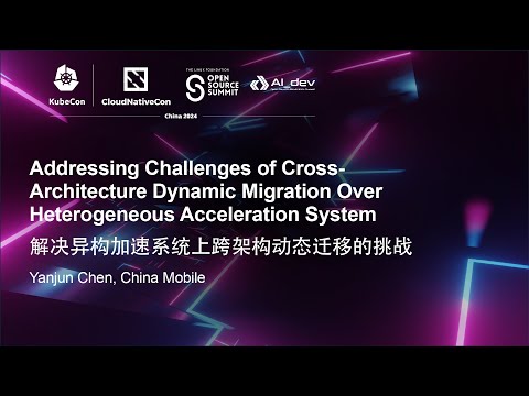 Addressing Challenges of Cross-Architecture Dynamic Migration Over Heterogeneous Acce… Yanjun Chen