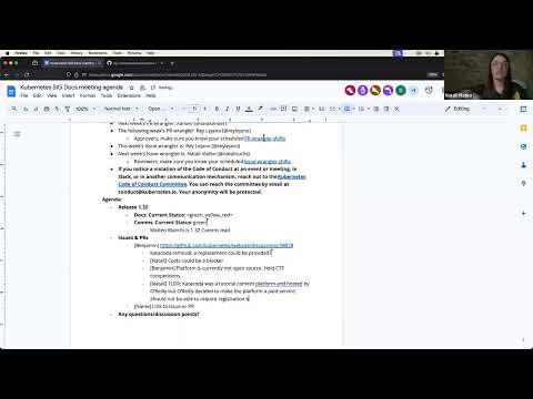 [SIG Docs] Bi-Weekly Community Meeting for 2024-09-03T17:27:00Z.mp4