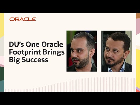 Oracle TV CloudWorld 2024: DU Defeats Competition with OCI and Fusion Apps