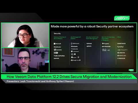How Veeam Data Platform 12.2 Drives Secure Migration and Modernization