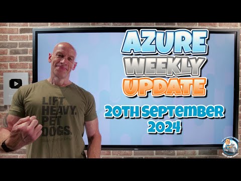 Azure Update – 20th September 2024