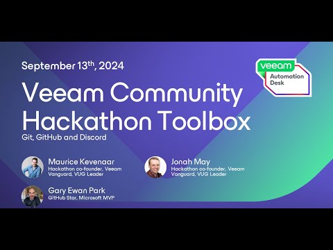 Automation Desk: Community Hackathon Toolbox – Git, GitHub and Discord