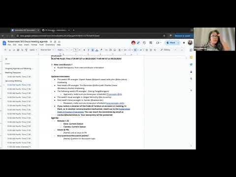 [SIG Docs] Monthly APAC Community Meeting for 2024-09-25T05:27:39Z.mp4