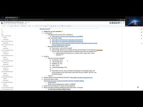 SIG Network Gateway API meeting for 20240910