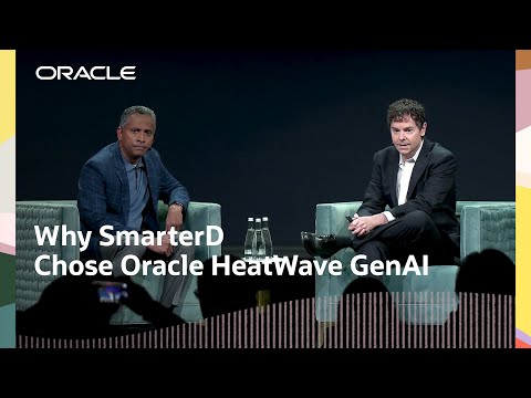 SmarterD Fast-Tracks Roadmap by a Year with Oracle HeatWave GenAI: Oracle CloudWorld 2024