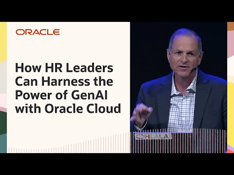 GenAI and Innovation for the Next Era of HR: Oracle CloudWorld 2024