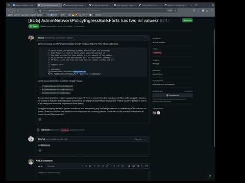 Network Policy API Meeting for 20241008