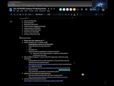 SIG Network Gateway API meeting for 20241014