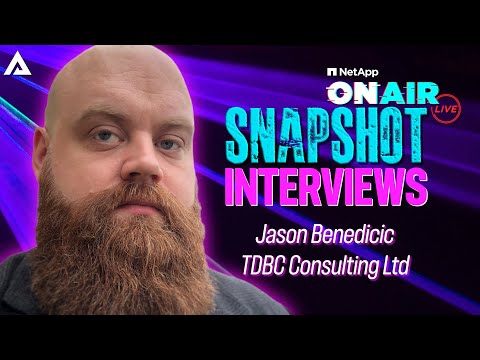 Jason Benedicic @ INSIGHT 2024 | NetApp ONAIR SNAPSHOT