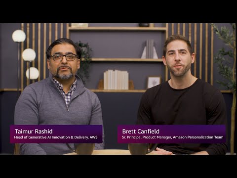 Inside Generative AI @ Amazon – AI Shopping Guides | Amazon Web Services