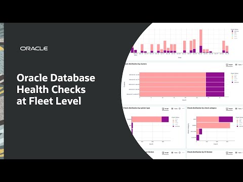 Best Practice Compliance Checking with Oracle AHF Fleet Insights: Demo