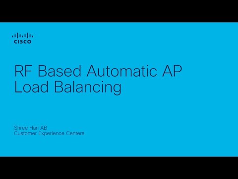 RF Based Automatic AP Load Balancing