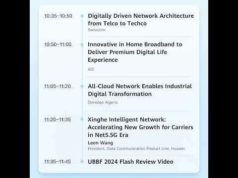 The agenda is here! Meet us soon at #UBBF2024!