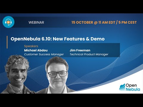 OpenNebula 6.10: New Features & Demo