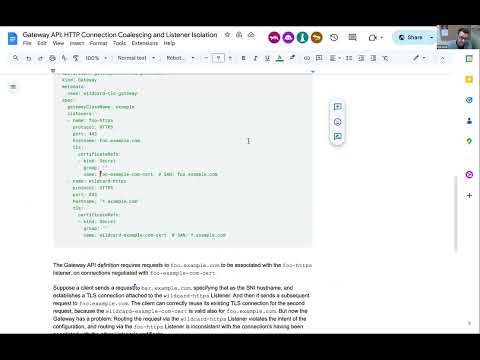 SIG Network Gateway API meeting for 20241105