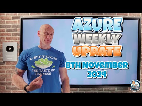 Azure Update – 8th November 2024