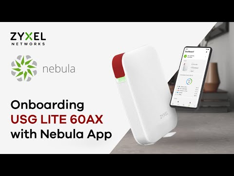 Onboarding USG LITE 60AX to Cloud with Nebula App