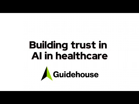 Building trust in AI