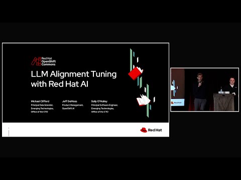 OpenShift Commons SLC: LLM Alignment Tuning with Red Hat