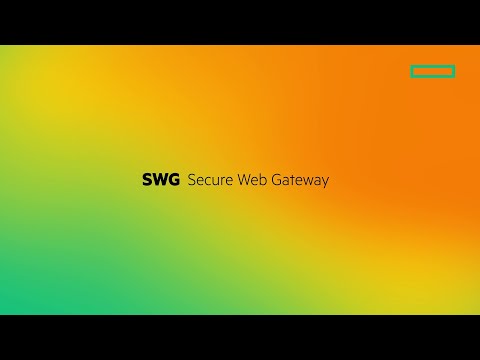 SWG | HPE Aruba Networking SSE
