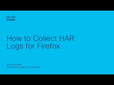 Collect HAR logs for Firefox
