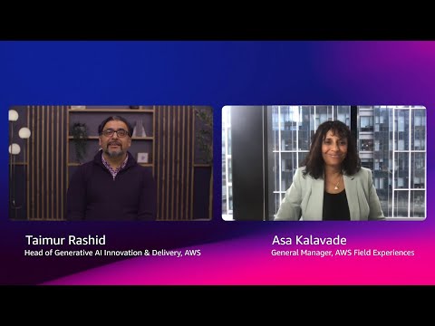 Inside Generative AI @ Amazon – AWS | Amazon Web Services