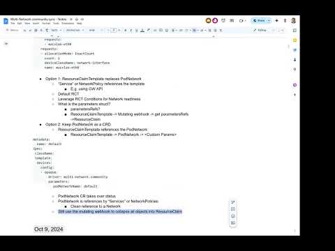 Multi-Network community sync 20241023