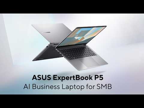 ASUS ExpertBook P5 Copilot+ PC (P5405) #Intel | 2024