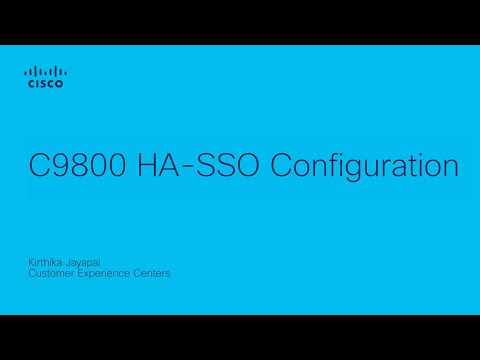 Configure C9800 HA-SSO