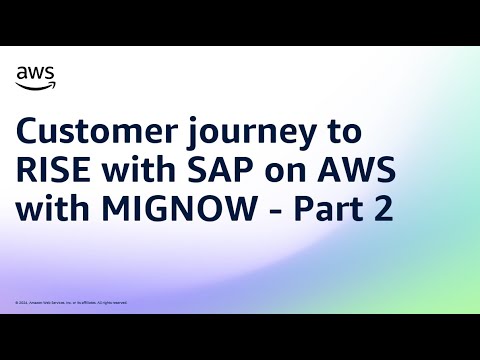 Customer journey to RISE with SAP on AWS with MIGNOW – Part 2 | Amazon Web Services