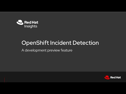 OpenShift Incident Detection