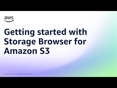 Getting started with Storage Browser for Amazon S3
