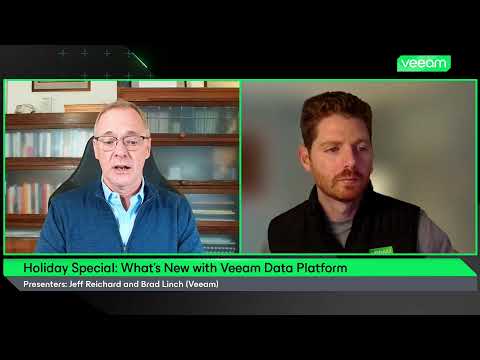 Holiday Special: What’s New with Veeam Data Platform