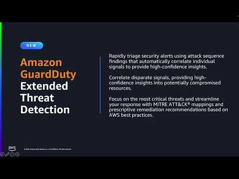 Amazon GuardDuty Extended Threat Detection Demo
