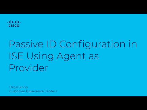 Configure PASSIVE ID in ISE using Agent