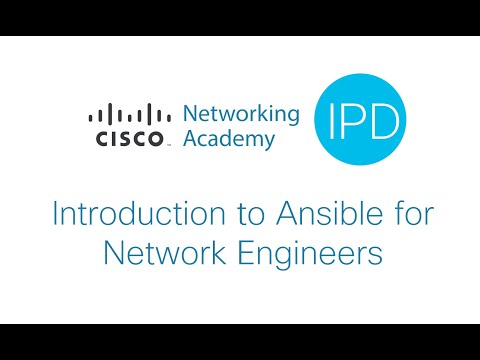 IPD – Introduction to Ansible for Network Engineers