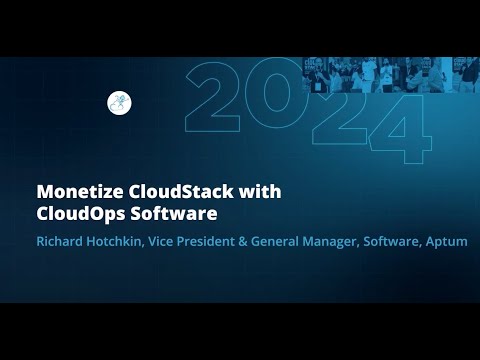Monetize CloudStack with CloudOps Software | Richard Hotchkin