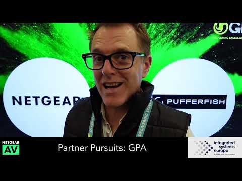 Mike Stead from GPA @GlobalPresenceAlliance joins @Netgear AV at @IntegratedSystemsEurope 2025