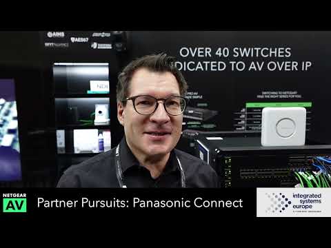ISE 2025: Marco Schulz from Panasonic Connect Talks AV Innovation with NETGEAR AV