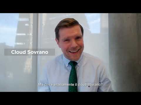 Che cos’è esattamente il cloud sovrano?