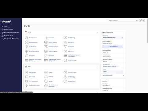cPanel Tutorials – The FTP Accounts Interface