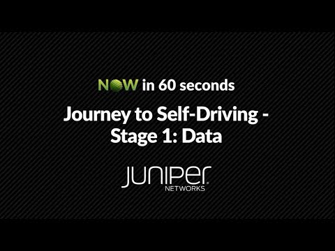 NOW in 60: Journey to the Self-Driving Network – Stage 1 Data