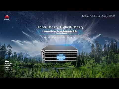 Higher-Density, Highest-Density!Industry’s Highest-Density Data Center Switchls Coming Soon…