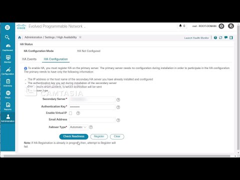 High Availability in EPNM