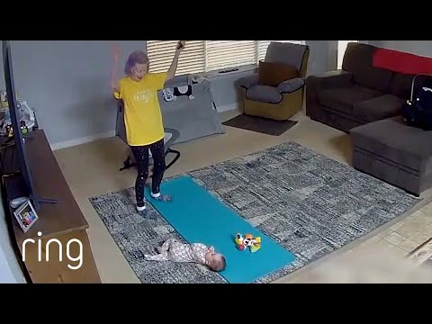 Mom Celebrates via Two-Way Talk as Baby Rolls Over For Granny! | RingTV